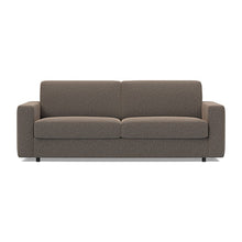 Load image into Gallery viewer, Carnell Sofa Bed with Standard Arms sofa front view - 530 Bouclé Taupe