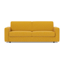 Load image into Gallery viewer, Carnell Sofa Bed with Standard Arms sofa front view - 536 Bouclé Ochre