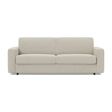 Load image into Gallery viewer, Carnell Sofa Bed with Standard Arms sofa front view - 539 Bouclé Beige