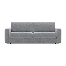 Load image into Gallery viewer, Carnell Sofa Bed with Standard Arms sofa front view - 565 Twist Granite
