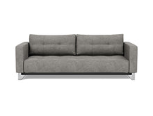 Load image into Gallery viewer, Cassius D.E.L. Sleeper Sofa front view - 282 Avella Warm Grey