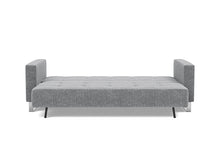 Load image into Gallery viewer, Cassius D.E.L. Sleeper Sofa 03 bed front - 351 Taura Slate Grey