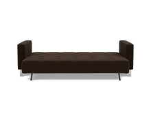 Load image into Gallery viewer, Cassius D.E.L. Sleeper Sofa 03 bed front - 358 Taura Chocco
