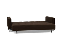 Load image into Gallery viewer, Cassius D.E.L. Sleeper Sofa 04 bed 3 4 - 358 Taura Chocco