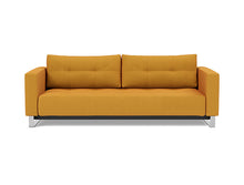 Load image into Gallery viewer, Cassius D.E.L. Sleeper Sofa front view - 507 Elegance Burned Curry