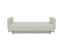 Load image into Gallery viewer, Cassius D.E.L. Sleeper Sofa 03 bed front - 527 Mixed Dance Natural