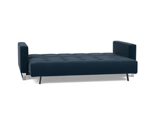 Load image into Gallery viewer, Cassius D.E.L. Sleeper Sofa 04 bed 3 4 - 528 Mixed Dance Blue