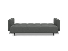 Load image into Gallery viewer, Cassius D.E.L. Sleeper Sofa 03 bed front - 529 Bouclé Charcoal