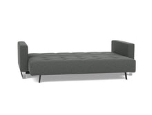 Load image into Gallery viewer, Cassius D.E.L. Sleeper Sofa 04 bed 3 4 - 529 Bouclé Charcoal