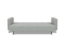 Load image into Gallery viewer, Cassius D.E.L. Sleeper Sofa 03 bed front - 538 Melange Light Grey