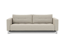 Load image into Gallery viewer, Cassius D.E.L. Sleeper Sofa front view - 539 Bouclé Beige