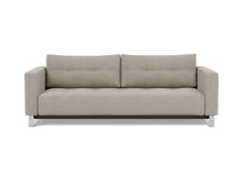 Load image into Gallery viewer, Cassius D.E.L. Sleeper Sofa front view - 579 Kenya Gravel