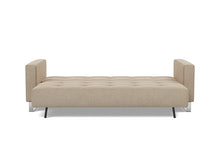 Load image into Gallery viewer, Cassius D.E.L. Sleeper Sofa 03 bed front - 587 Phobos Mocha