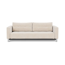 Load image into Gallery viewer, Cassius D.E.L. Sleeper Sofa front view - 255 Adario Basmati