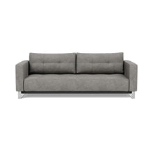 Load image into Gallery viewer, Cassius D.E.L. Sleeper Sofa front view - 282 Avella Warm Grey