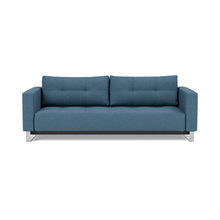 Load image into Gallery viewer, Cassius D.E.L. Sleeper Sofa front view - 302 Weda Blue