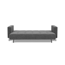 Load image into Gallery viewer, Cassius D.E.L. Sleeper Sofa 03 bed front - 350 Taura Deep Grey