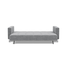 Load image into Gallery viewer, Cassius D.E.L. Sleeper Sofa 03 bed front - 351 Taura Slate Grey