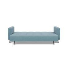Load image into Gallery viewer, Cassius D.E.L. Sleeper Sofa 03 bed front - 525 Mixed Dance Light Blue