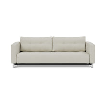 Load image into Gallery viewer, Cassius D.E.L. Sleeper Sofa front view - 527 Mixed Dance Natural