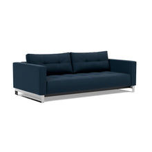 Load image into Gallery viewer, Cassius D.E.L. Sleeper Sofa 02 sofa 3 4 - 528 Mixed Dance Blue