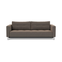 Load image into Gallery viewer, Cassius D.E.L. Sleeper Sofa front view - 530 Bouclé Taupe