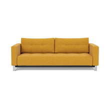 Load image into Gallery viewer, Cassius D.E.L. Sleeper Sofa front view - 536 Bouclé Ochre