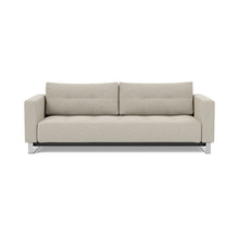 Load image into Gallery viewer, Cassius D.E.L. Sleeper Sofa front view - 539 Bouclé Beige