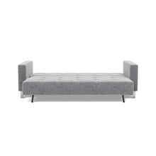 Load image into Gallery viewer, Cassius D.E.L. Sleeper Sofa 03 bed front - 565 Twist Granite