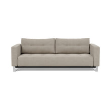 Load image into Gallery viewer, Cassius D.E.L. Sleeper Sofa front view - 579 Kenya Gravel