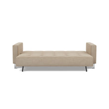 Load image into Gallery viewer, Cassius D.E.L. Sleeper Sofa 03 bed front - 587 Phobos Mocha