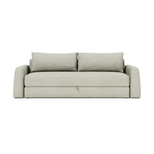 Load image into Gallery viewer, Cone Sleeper Sofa front view - 280 Avella Sand