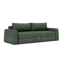 Load image into Gallery viewer, Cone Sleeper Sofa 3/4 sofa view - 281 Avella Pine Green