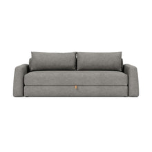 Load image into Gallery viewer, Cone Sleeper Sofa front view - 282 Avella Warm Grey