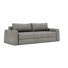Load image into Gallery viewer, Cone Sleeper Sofa 3/4 sofa view - 282 Avella Warm Grey