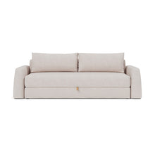 Load image into Gallery viewer, Cone Sleeper Sofa front view - 300 Weda Sand
