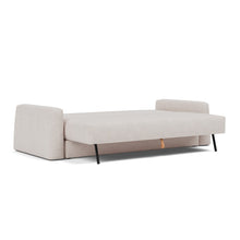 Load image into Gallery viewer, Cone Sleeper Sofa 3/4 bed view - 300 Weda Sand