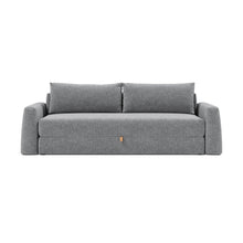 Load image into Gallery viewer, Cone Sleeper Sofa front view - 351 Taura Slate Grey