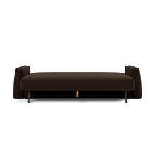Load image into Gallery viewer, Cone Sleeper Sofa bed front view - 358 Taura Chocco