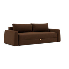 Load image into Gallery viewer, Cone Sleeper Sofa 3/4 sofa view - 359 Taura Cappuccino