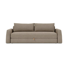 Load image into Gallery viewer, Cone Sleeper Sofa front view - 367 Halifax Wicker