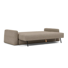 Load image into Gallery viewer, Cone Sleeper Sofa 3/4 bed view - 367 Halifax Wicker