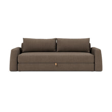 Load image into Gallery viewer, Cone Sleeper Sofa front view - 411 Esina Cedar Brown