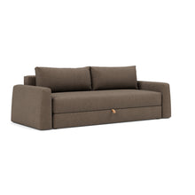 Load image into Gallery viewer, Cone Sleeper Sofa 3/4 sofa view - 411 Esina Cedar Brown
