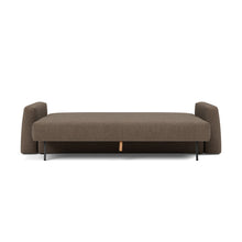 Load image into Gallery viewer, Cone Sleeper Sofa bed front view - 411 Esina Cedar Brown