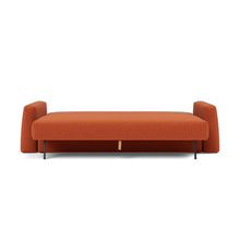 Load image into Gallery viewer, Cone Sleeper Sofa bed front view - 412 Esina Rust Orange