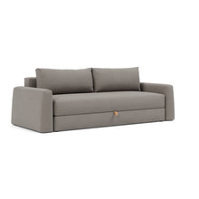 Load image into Gallery viewer, Cone Sleeper Sofa 3/4 sofa view - 521 Mixed Dance Grey