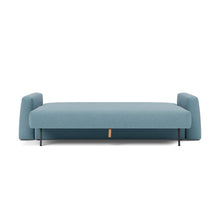 Load image into Gallery viewer, Cone Sleeper Sofa bed front view - 525 Mixed Dance Light Blue