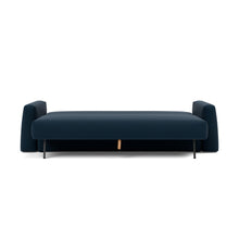 Load image into Gallery viewer, Cone Sleeper Sofa bed front view - 528 Mixed Dance Blue