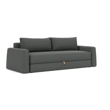 Load image into Gallery viewer, Cone Sleeper Sofa 3/4 sofa view - 529 Bouclé Charcoal